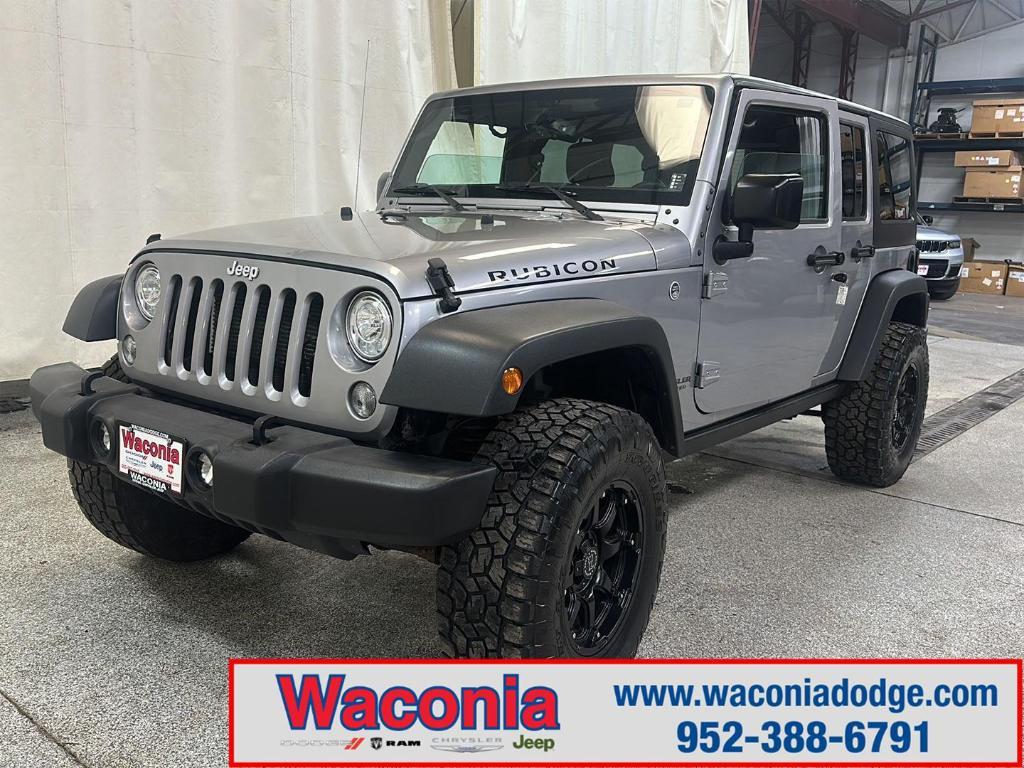 used 2017 Jeep Wrangler Unlimited car, priced at $24,499