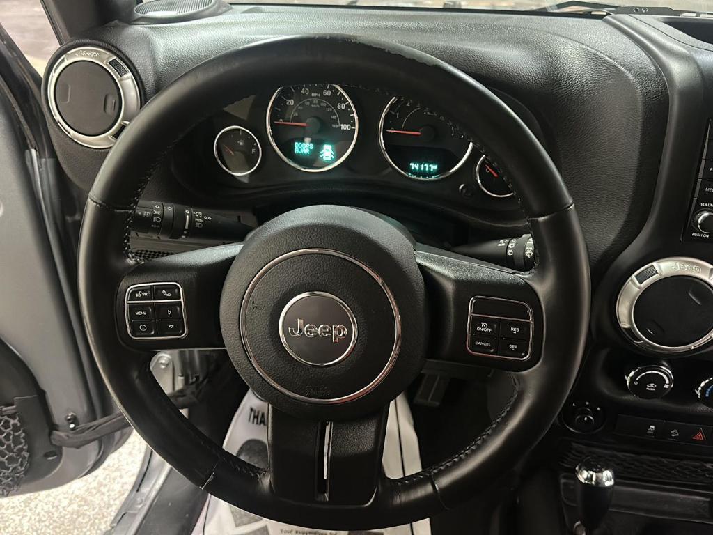 used 2017 Jeep Wrangler Unlimited car, priced at $24,499