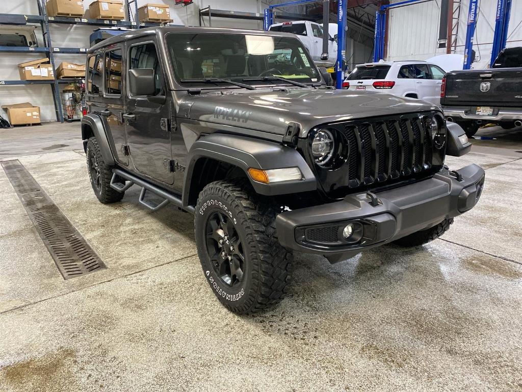 used 2021 Jeep Wrangler Unlimited car, priced at $34,499