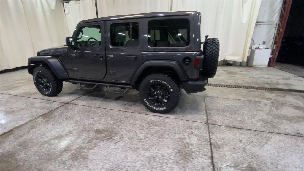 used 2021 Jeep Wrangler Unlimited car, priced at $34,499