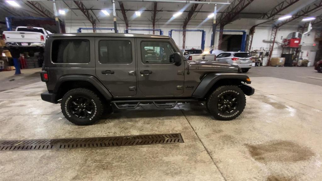 used 2021 Jeep Wrangler Unlimited car, priced at $34,499