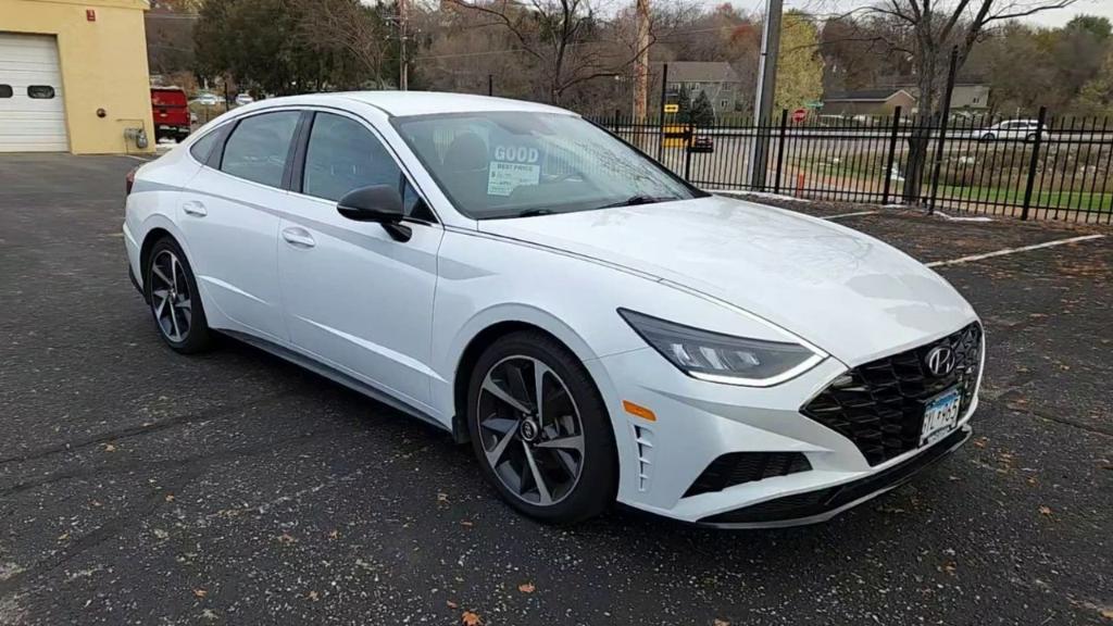 used 2021 Hyundai Sonata car, priced at $20,688