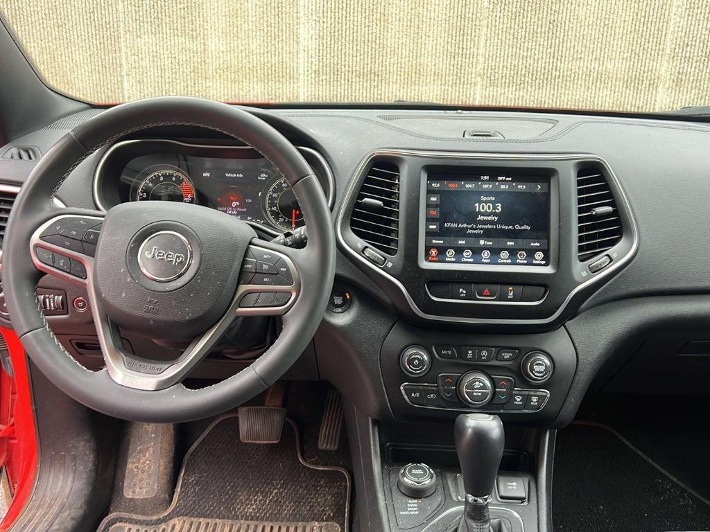 used 2021 Jeep Cherokee car, priced at $24,799