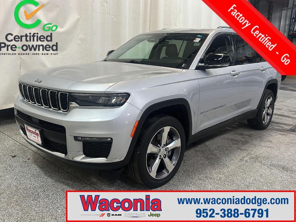 used 2021 Jeep Grand Cherokee L car, priced at $27,399