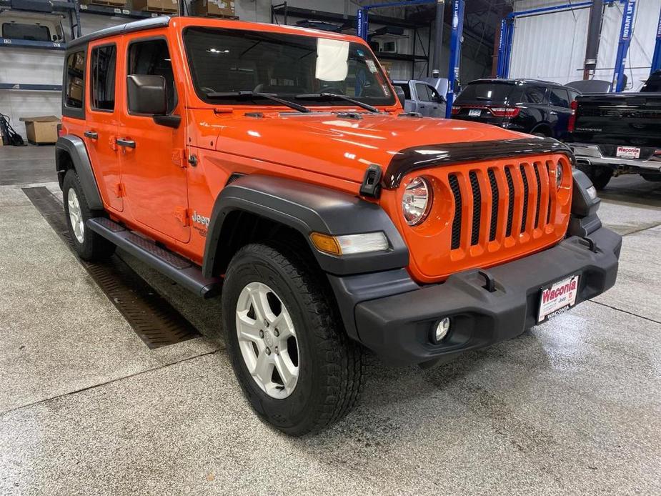 used 2019 Jeep Wrangler Unlimited car, priced at $26,539