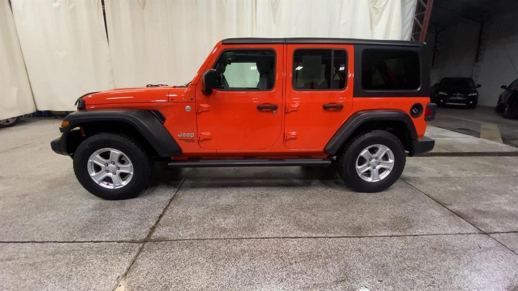 used 2019 Jeep Wrangler Unlimited car, priced at $26,749