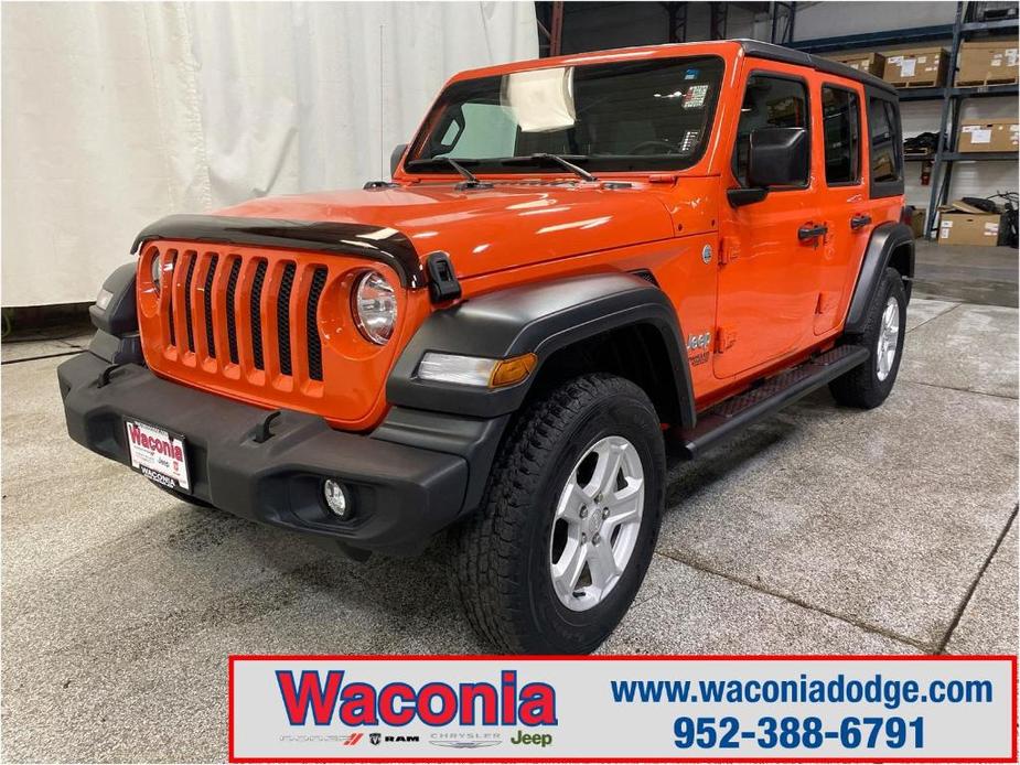 used 2019 Jeep Wrangler Unlimited car, priced at $26,749