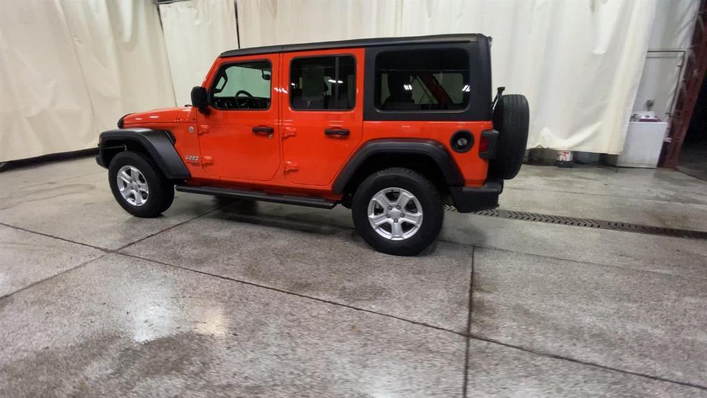 used 2019 Jeep Wrangler Unlimited car, priced at $26,539