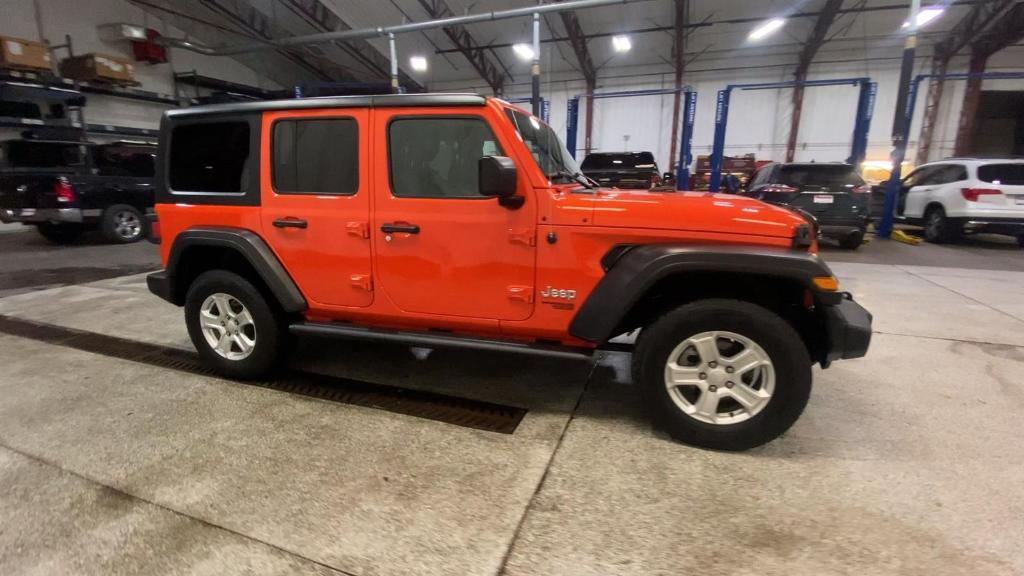 used 2019 Jeep Wrangler Unlimited car, priced at $26,749