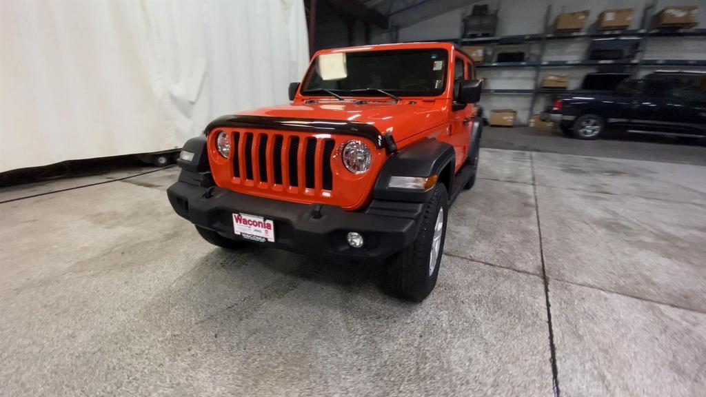 used 2019 Jeep Wrangler Unlimited car, priced at $26,749