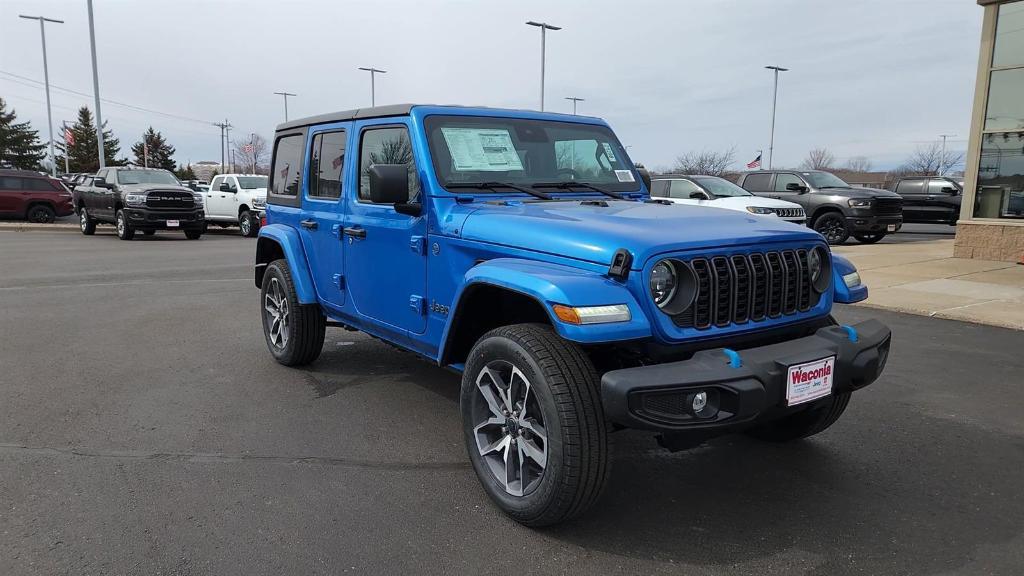 new 2024 Jeep Wrangler 4xe car, priced at $46,676