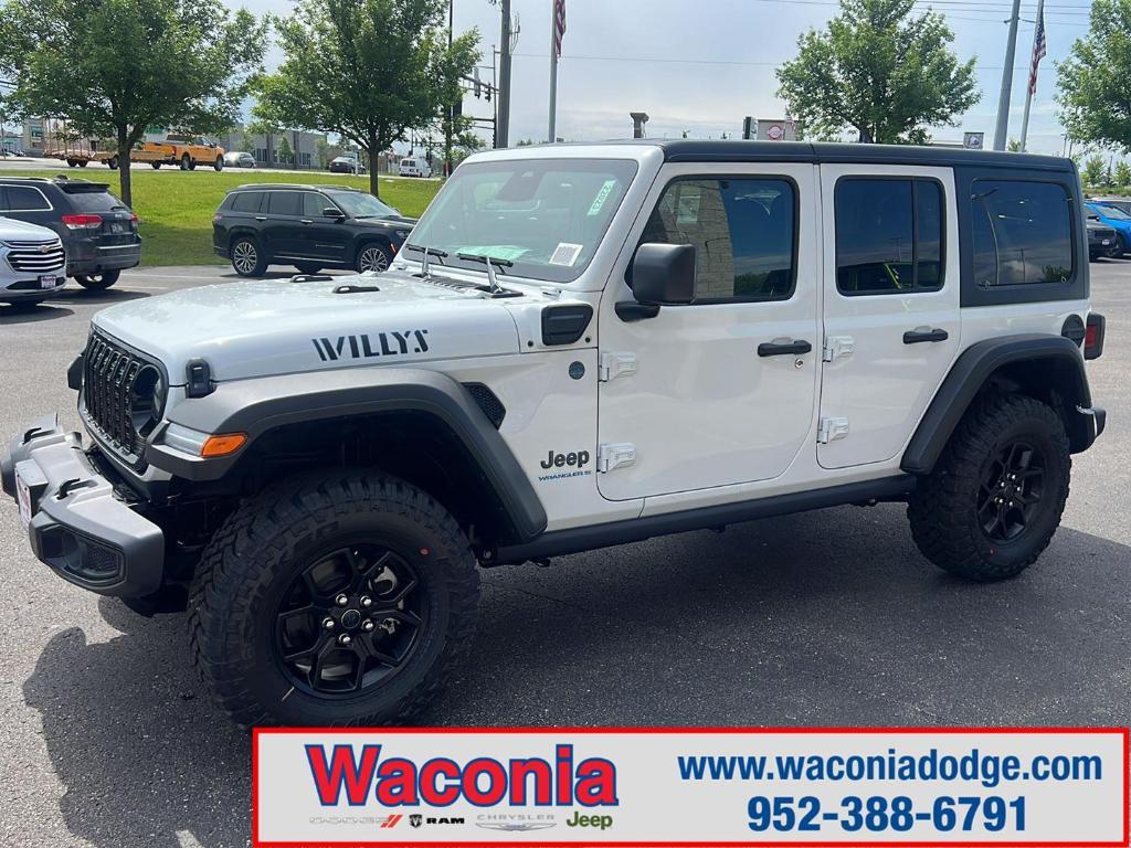 new 2025 Jeep Wrangler 4xe car, priced at $56,377