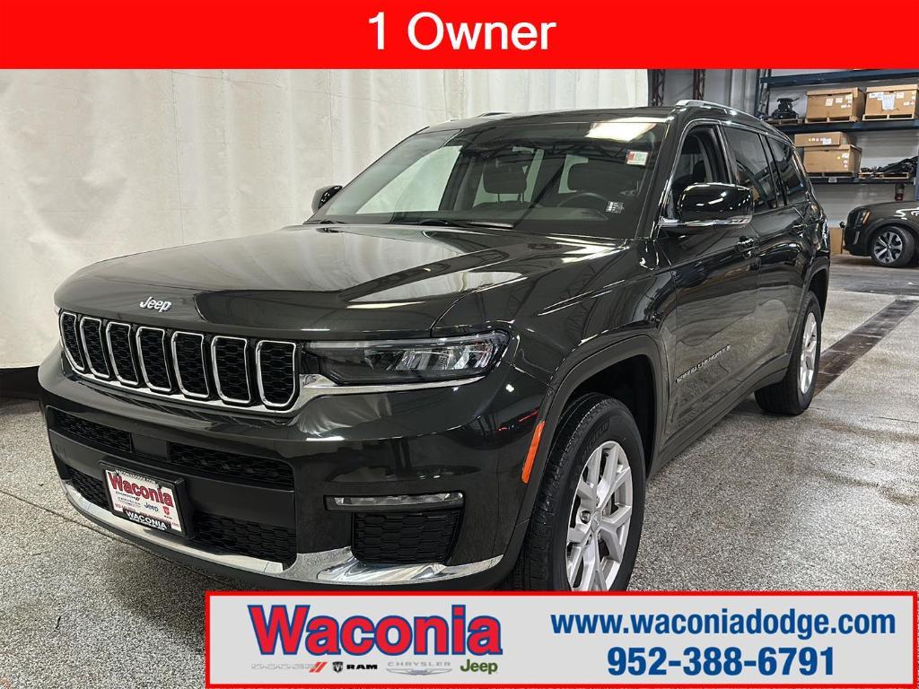 used 2022 Jeep Grand Cherokee L car, priced at $31,499