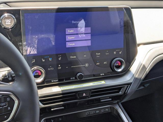 new 2025 Lexus TX 350 car, priced at $61,817