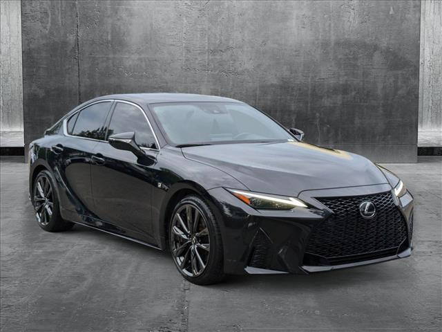 used 2023 Lexus IS 350 car, priced at $43,510