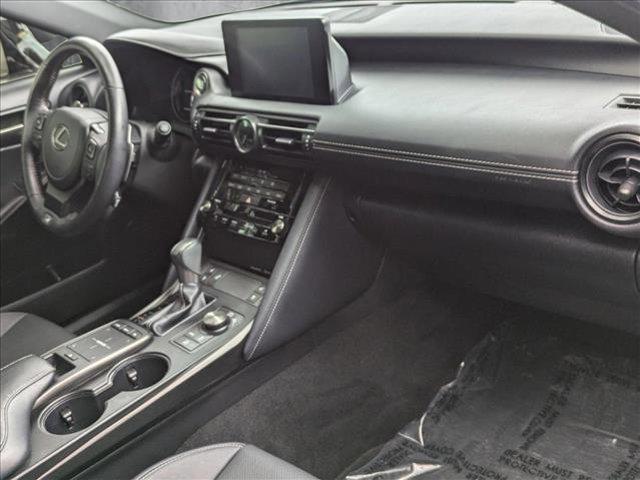 used 2023 Lexus IS 350 car, priced at $43,510