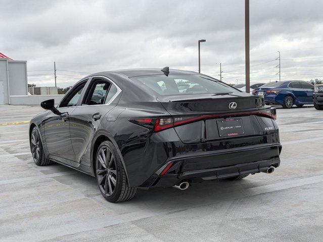 new 2025 Lexus IS 350 car, priced at $45,019