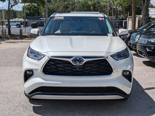 used 2021 Toyota Highlander Hybrid car, priced at $41,159