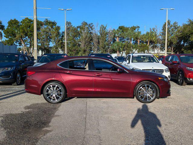 used 2015 Acura TLX car, priced at $17,799