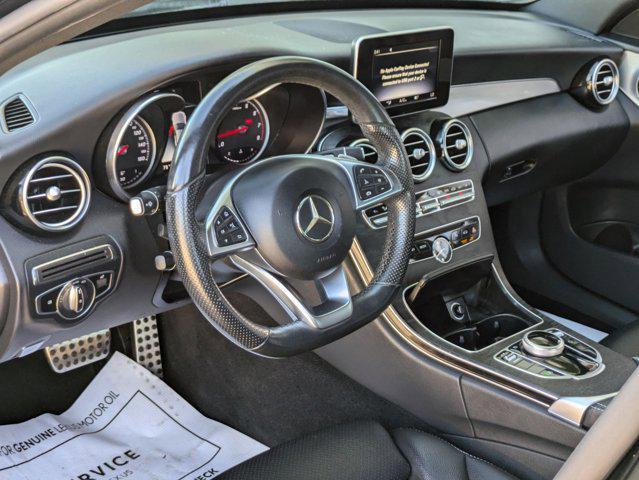 used 2018 Mercedes-Benz C-Class car, priced at $17,995