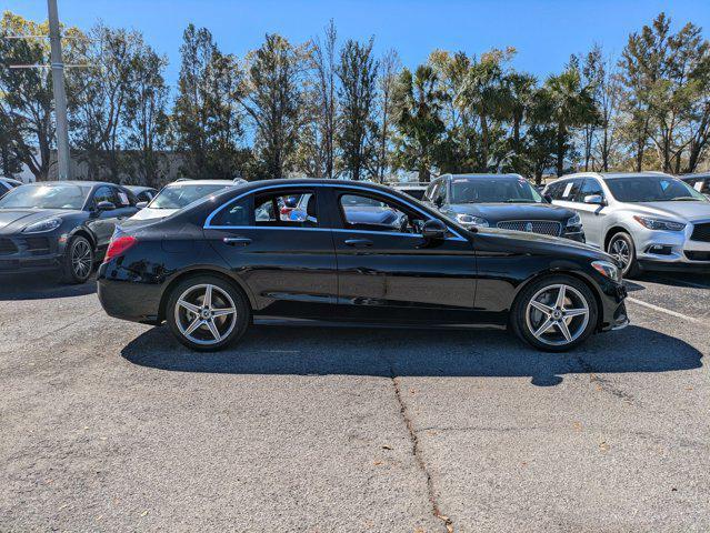 used 2018 Mercedes-Benz C-Class car, priced at $17,995