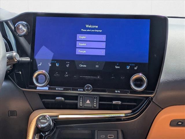 new 2025 Lexus NX 350h car, priced at $55,160