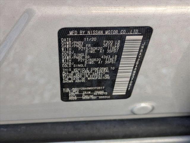 used 2021 Nissan Armada car, priced at $31,469