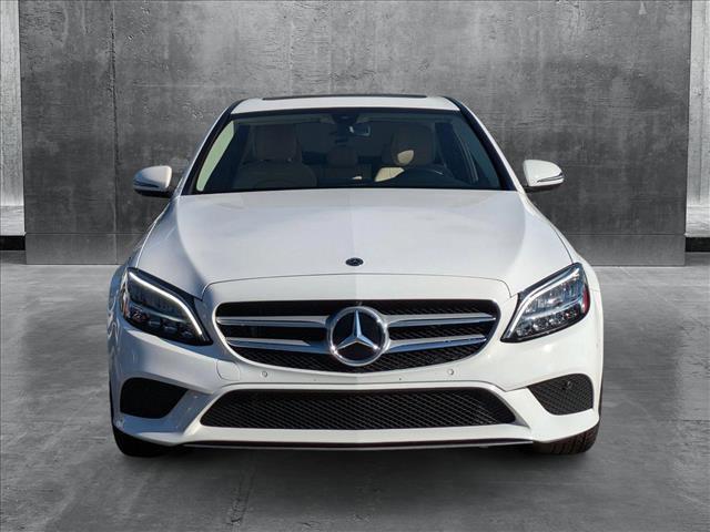 used 2021 Mercedes-Benz C-Class car, priced at $26,995