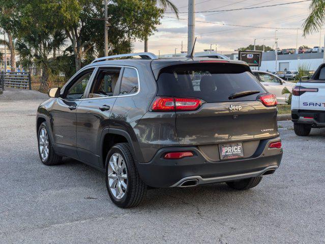 used 2015 Jeep Cherokee car, priced at $10,725