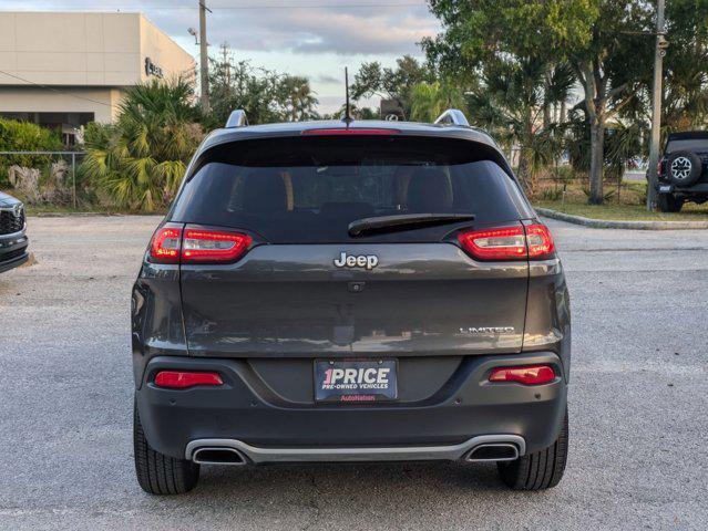 used 2015 Jeep Cherokee car, priced at $10,725