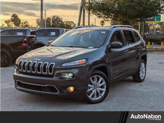 used 2015 Jeep Cherokee car, priced at $10,725
