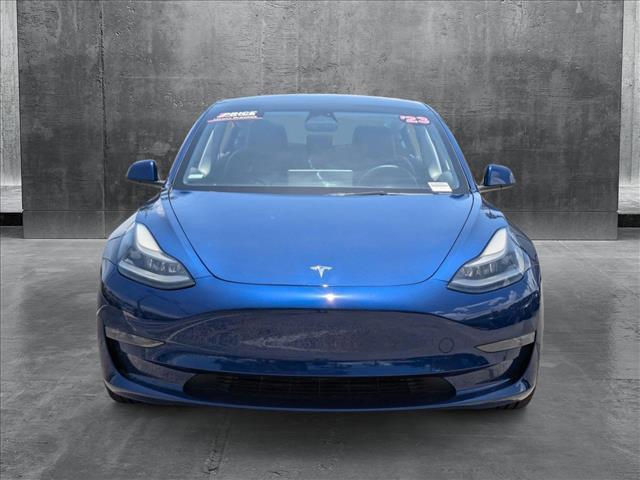 used 2023 Tesla Model 3 car, priced at $30,830