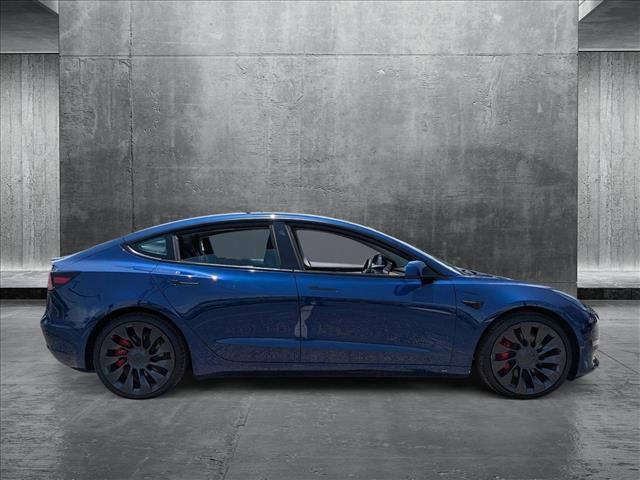 used 2023 Tesla Model 3 car, priced at $30,830