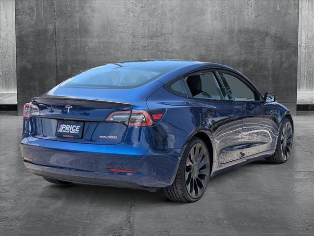 used 2023 Tesla Model 3 car, priced at $30,830
