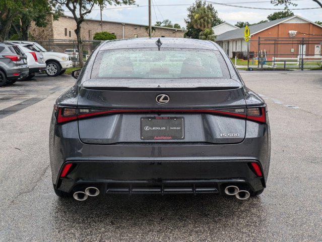 used 2023 Lexus IS 500 car, priced at $62,399