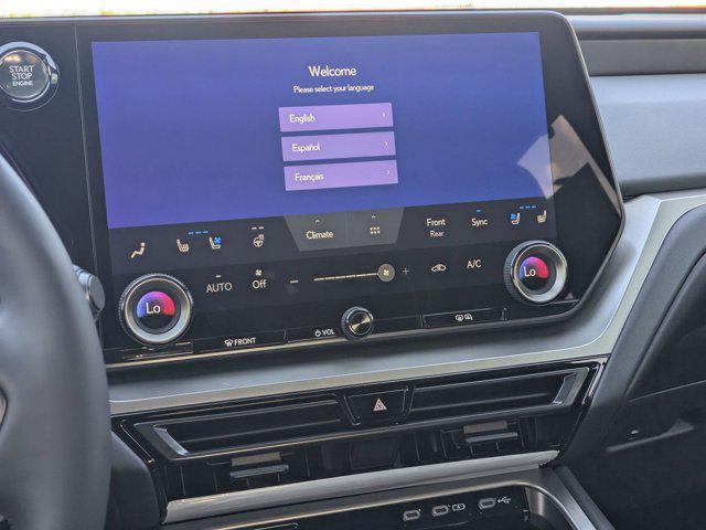 new 2025 Lexus TX 350 car, priced at $61,946