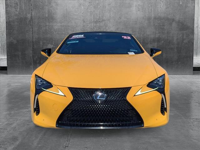 used 2022 Lexus LC 500 car, priced at $81,211
