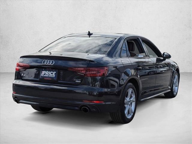 used 2018 Audi A4 car, priced at $12,495