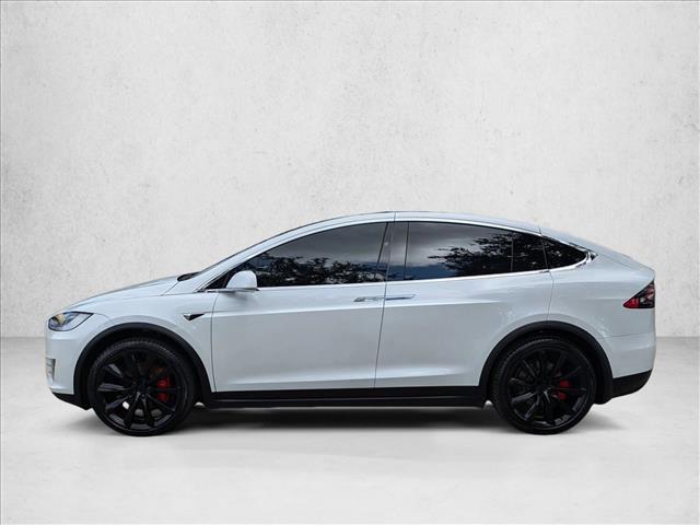 used 2020 Tesla Model X car, priced at $40,495
