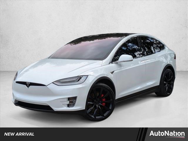 used 2020 Tesla Model X car, priced at $40,495