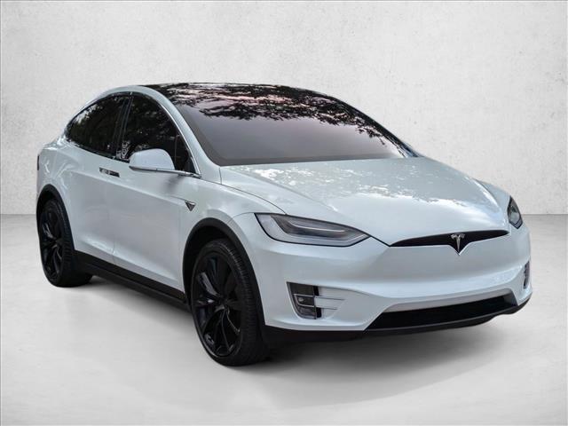 used 2020 Tesla Model X car, priced at $40,495