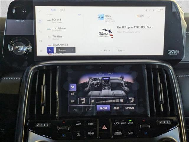 new 2025 Lexus LX 700h car, priced at $113,605