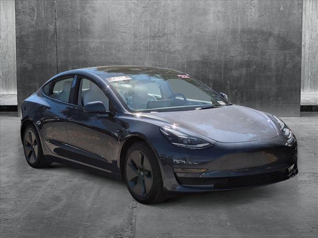 used 2022 Tesla Model 3 car, priced at $26,895