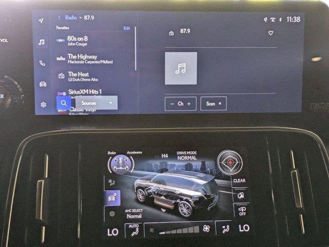 new 2025 Lexus LX 700h car, priced at $113,396