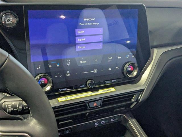 new 2025 Lexus TX 350 car, priced at $61,455
