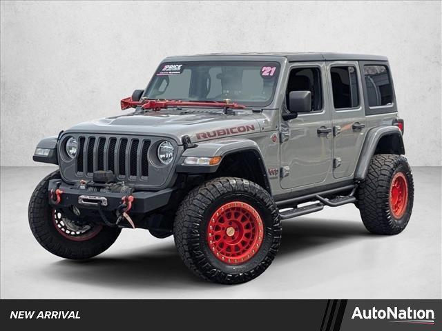 used 2021 Jeep Wrangler Unlimited car, priced at $34,994