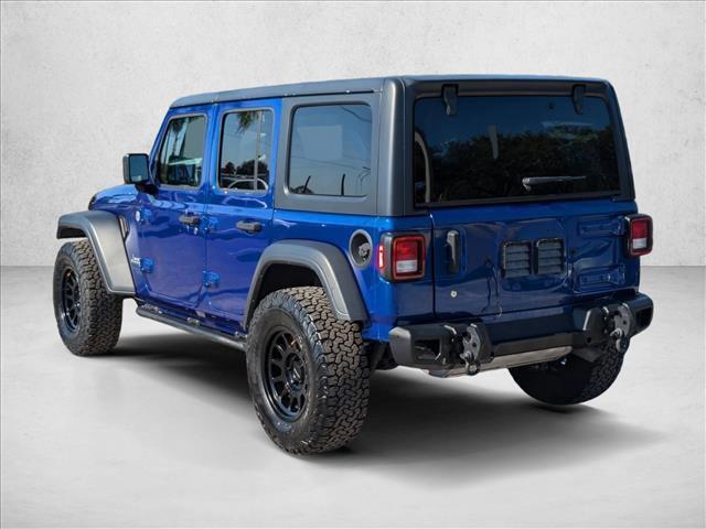used 2019 Jeep Wrangler Unlimited car, priced at $18,995