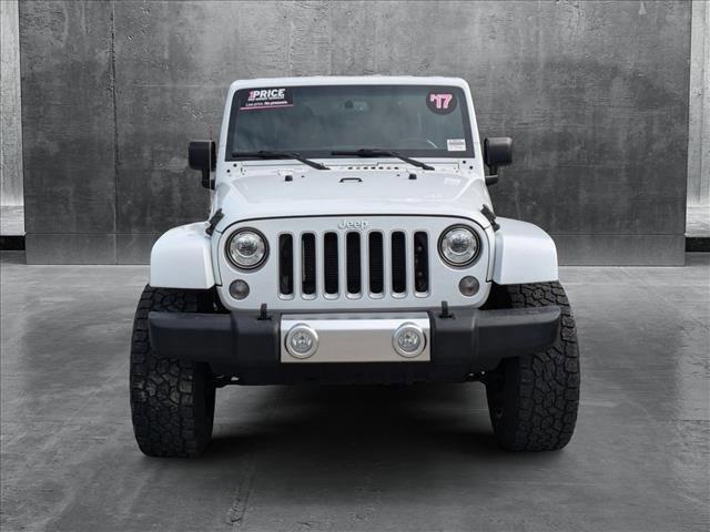 used 2017 Jeep Wrangler Unlimited car, priced at $24,249