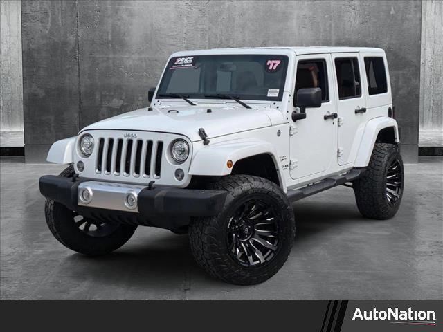 used 2017 Jeep Wrangler Unlimited car, priced at $24,249