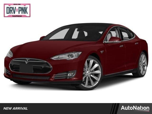 used 2014 Tesla Model S car, priced at $20,998